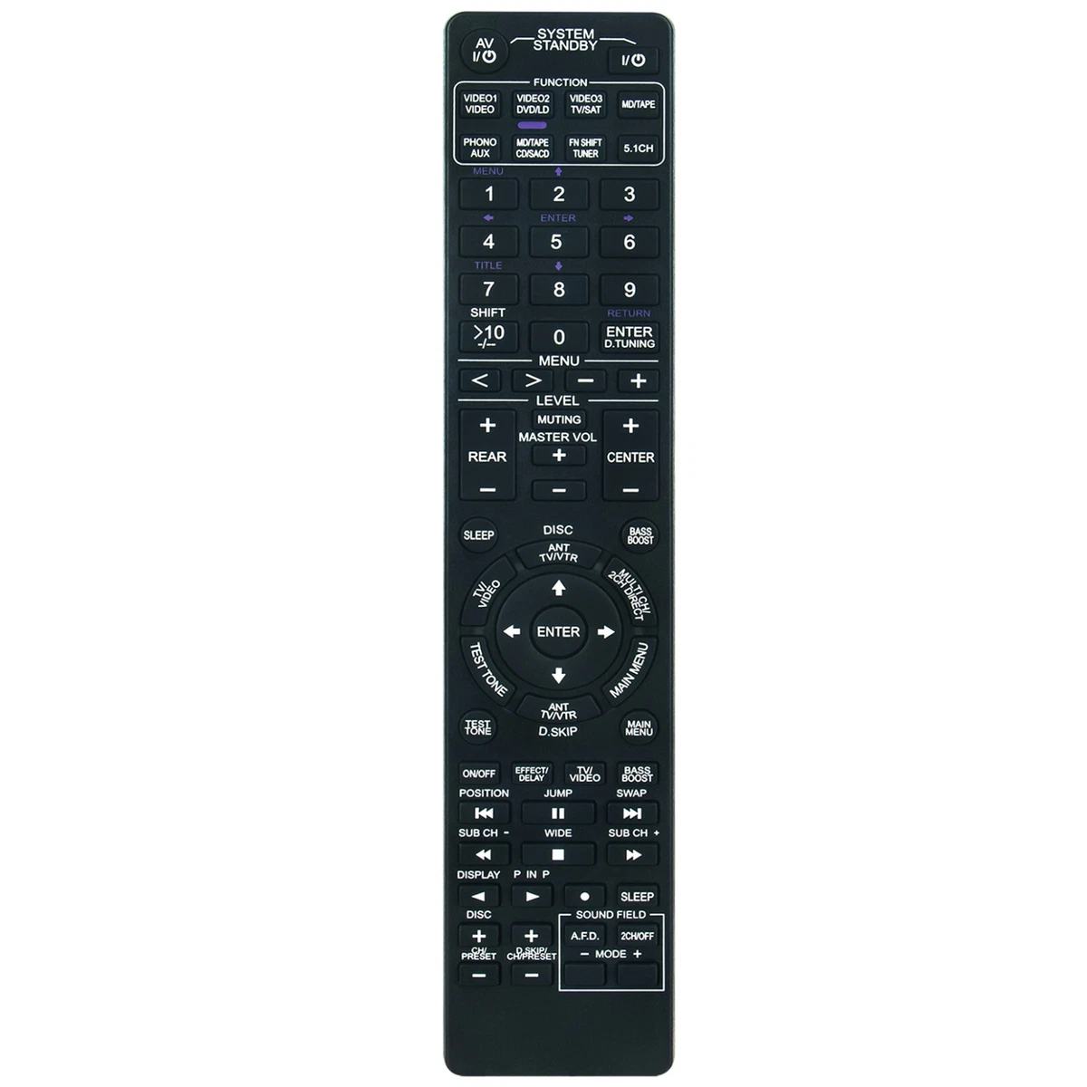 Telecomando per Sony STR-PK502P STR-DA1200ES STR-KG700