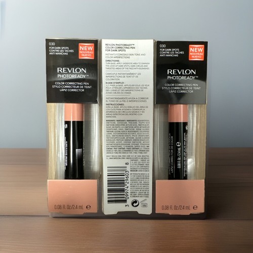 (3) Revlon Photoready Color Correcting Pen Sealed 0.08 fl oz 030 For Dark Spots - 第 1/1 張圖片
