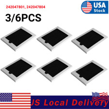 3/6 Pack Air Filter fits PAULTRA, Electrolux 242047801, 242047804 Refrigerator