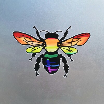 Window Décor Decals, Stickers & Vinyl Art Black Manchester Bee Vinyl Decal - Proud Mancunian Sticker For Car, Van, Or Window Proud To Be Mancunian Sticker - Foto 2