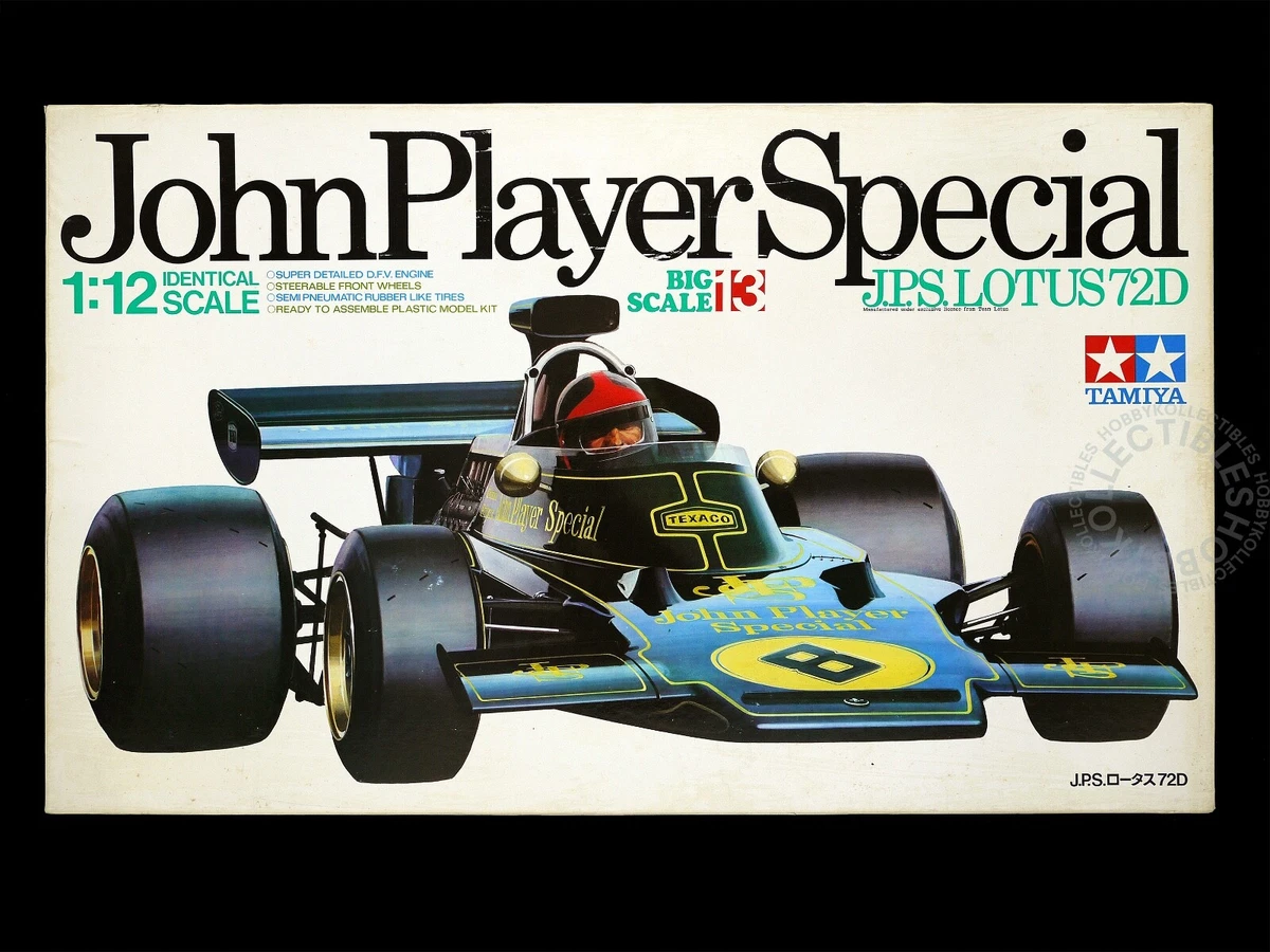 田宮模型1:12 SCALE J.P.S.ロータス72D