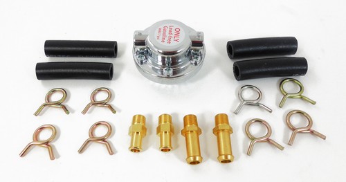 Regulador de combustible universal de 5/16"" y 3/8"" accesorios de línea de combustible de identificación se ajustan a carbohidratos Weber - Imagen 2 de 2