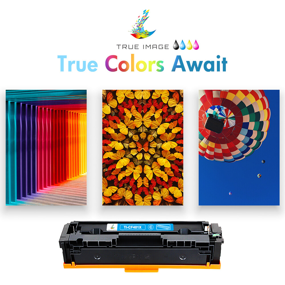 NOGIVY 201A 201X CF400A Toner mit Chip Kompatibel für HP 201A 201X