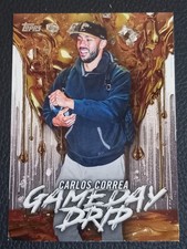 2026 TOPPS SERIES 1 BASEBALL  CELEBRATION CARLOS CORREA GAME DAY DRIP#GD-20