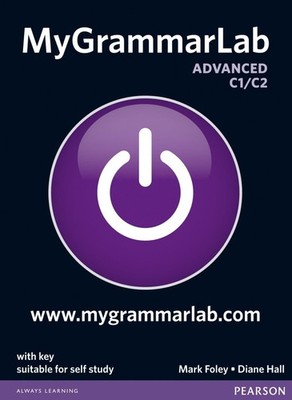 MyGrammarLab Advanced with Key and MyLab Pack by Diane Hall (English) Book & Mer