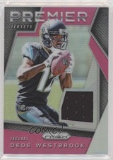 2017 Panini Prizm Prizm Premier Jerseys Pink Dede Westbrook #15 rg2