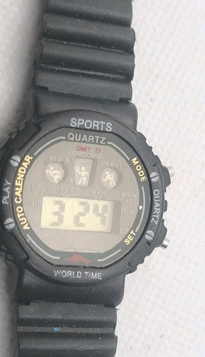 Vintage Electronics Sports Watch.