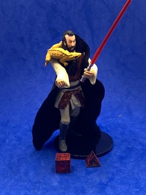 Star Wars Custom/Kit-Bashed  Figure: Young Count Dooku w/ Holocrons & Ysalamiri