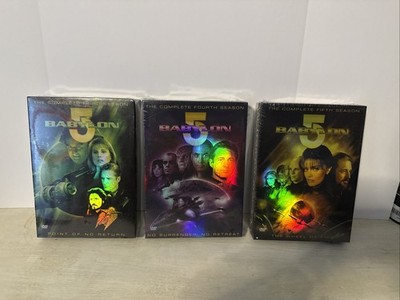 *NEW* Babylon 5 - Complete Third Fourth and Fifth Series Season DVD Lot 3 4 5