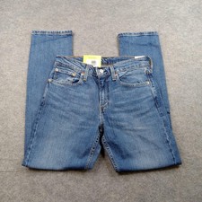 Levis 502 Jeans Mens 29x30 Blue Taper Stretch Flex Eco Performance Denim Comfort
