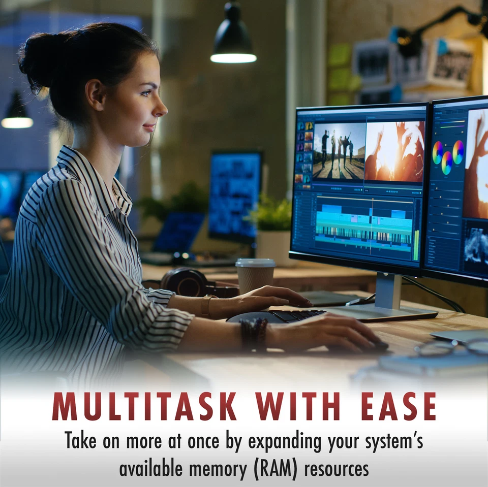 A-Tech 8GB 2x 4GB DDR4 2133 PC4-17000 Desktop 288-Pin DIMM Memory RAM Kit 4G 8G - Image 4 of 4