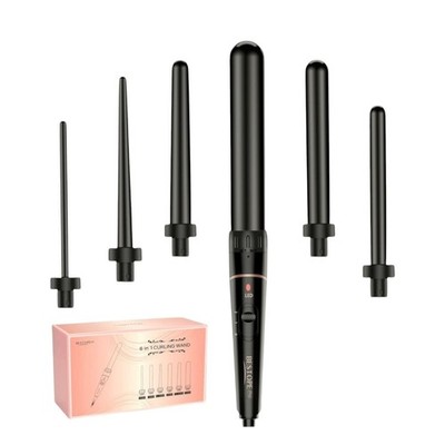 BESTOPE PRO Lockenstab 6in1 Set Lockenwickler Keramik Turmalin