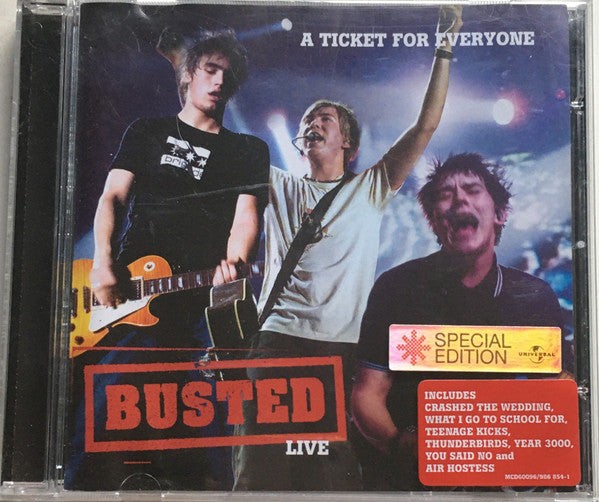 Busted - A Ticket For Everyone - Cd - G3Z-image