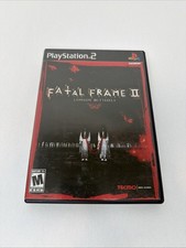 Fatal Frame II 2 PlayStation 2/PS2 2003 Near Perfect Disc w/ Case - NO MANUAL