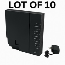 LOT OF 10 Calix GigaCenter 844E-1 Wireless Router Modem with New Adapter