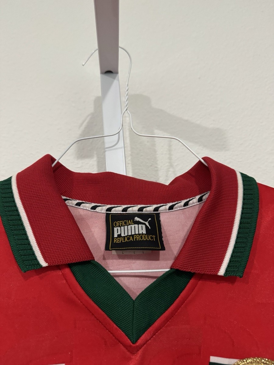 1998-1999 MOROCCO AWAY FOOTBALL SHIRT L WORLD CUP *RARE* | eBay