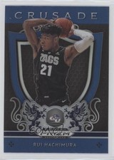 2019-20 Panini Prizm Draft Picks Crusade Blue Prizm Rui Hachimura #5 uk2