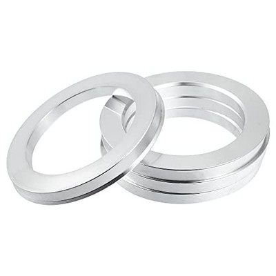  4pcs OD 106mm to ID 77.8mm Aluminium Alloy Car Hub Centric Rings 106-77.8