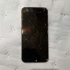 Apple iPhone 6s Gold Bar Smartphone Cracked Screen Lightning Wi-Fi Bluetooth