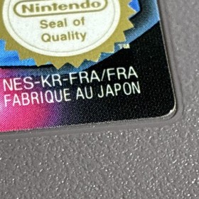 Kirby's Adventure NES PAL FRA complet bo&icirc;te + manuel (NES-KR-FRA/FRA)