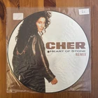 CHER - Heart of Stone Remix - 12" vinyl picture disc single - 1990