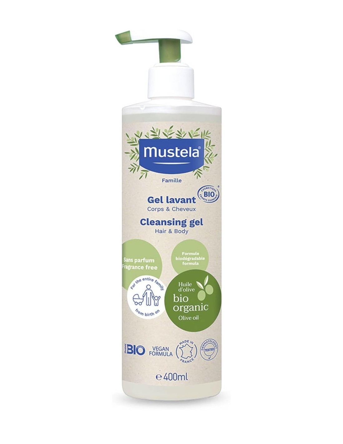 Mustela Bio Detergente, 400 Ml - Immagine 2