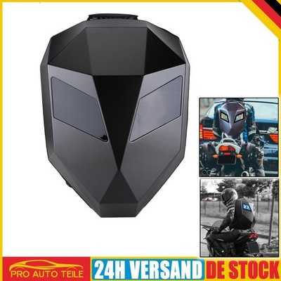 LED-Motorrad-Rucksack, 3D-Hartschale,Für programmierbar, Farbbildschirm,