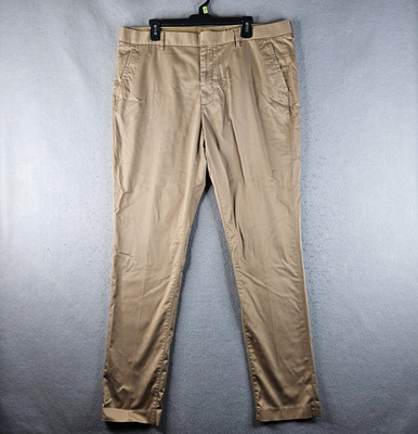 Bonobos Pants Men 40x33 Tag 38x34 Beige Thursday Chinos Straight Weekday Warrior