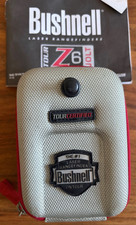 Bushnell Tour Z6 Jolt Laser Golf Range Finder w/protective carry case VGC / Used