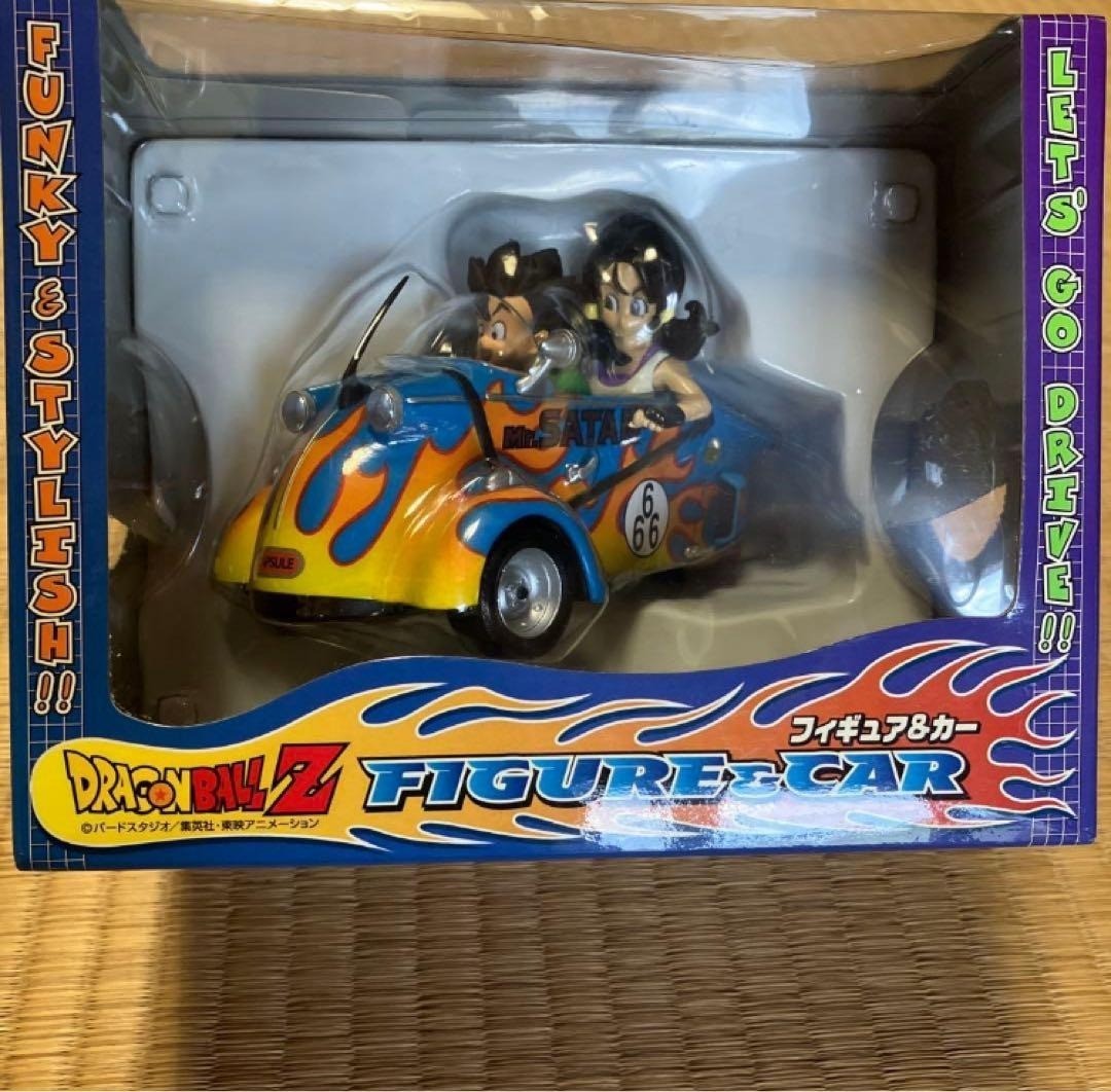 Dragon Ball Z Figure & Car Gohan Videl No Box 2005 Banpresto