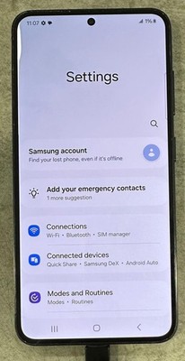 Samsung Galaxy S23 Duos 128GB Phantom Black, UNLOCKED, LCD NG