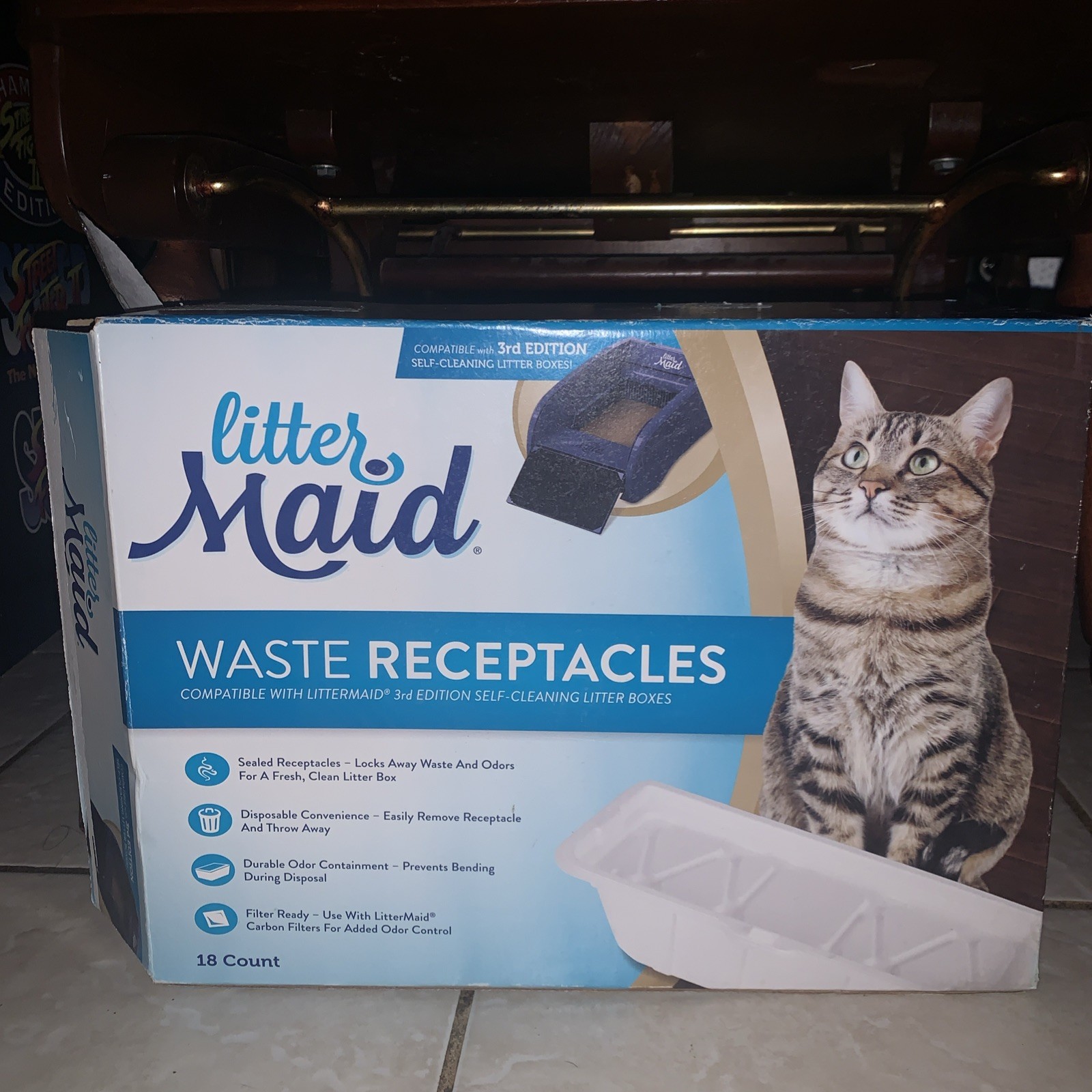 NEW 18-Count LitterMaid Waste Receptacles 3rd Edition Sealab