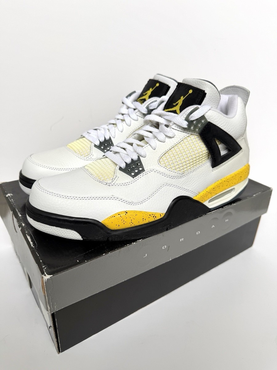 Size 12 - Air Jordan 4 Retro LS Tour Yellow for sale online | eBay
