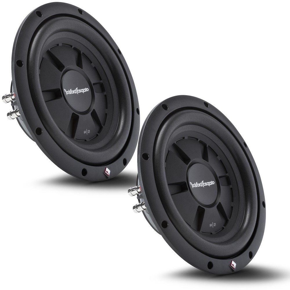 Двойные 4-омные сабвуферы Rockford Fosgate R2SD4-10 мощностью 400 Вт RMS 10 49590₽
