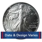 Random Year  $1 1-oz American Silver Eagle Impaired