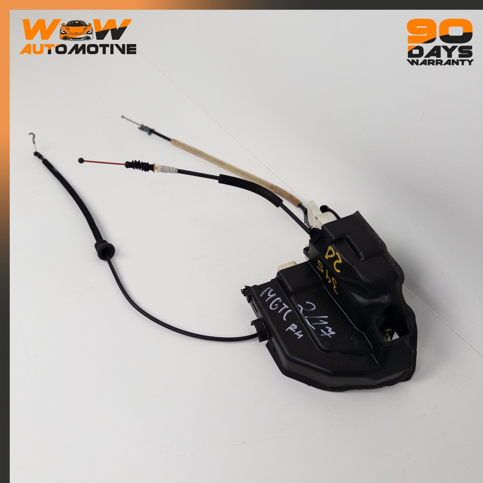 12-17 BENTLEY CONTINENTAL GT RIGHT PASSENGER SIDE DOOR LOCK LATCH KEYLESS GO OEM