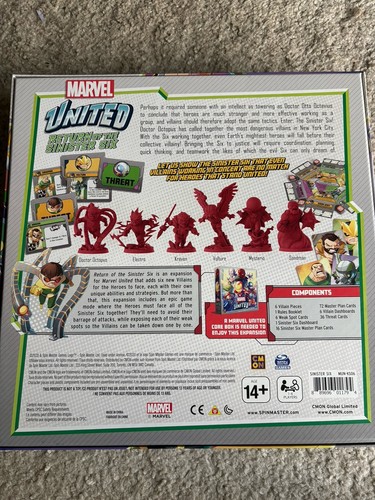 Marvel United KS Exclusive Return Of The Sinister Six (Unplayed) - Picture 5 of 5