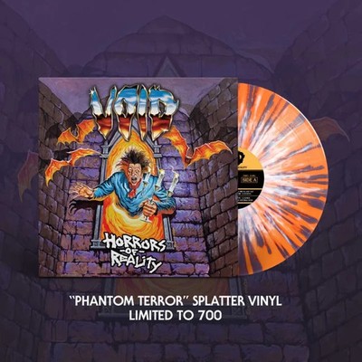 VOID - Horrors of Reality (LIM.700 SPLATTER LP*US THRASH METAL*POWERMAD*M.FATE)