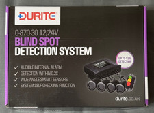 Sistema de detección de punto ciego Durite 0‐870‐30 12/24 V ultrasónico nuevo IP69K PRECIO DE VENTA SUGERIDO POR EL FABRICANTE 300 £