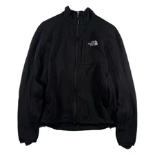 The North Face Men's Windstopper Full-Zip Softshell Logo Jacket Black (Small)