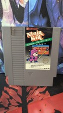  (Nintendo NES, 1986) Ninja kid (5-Screw Cartridge), Authentic Tested Working 