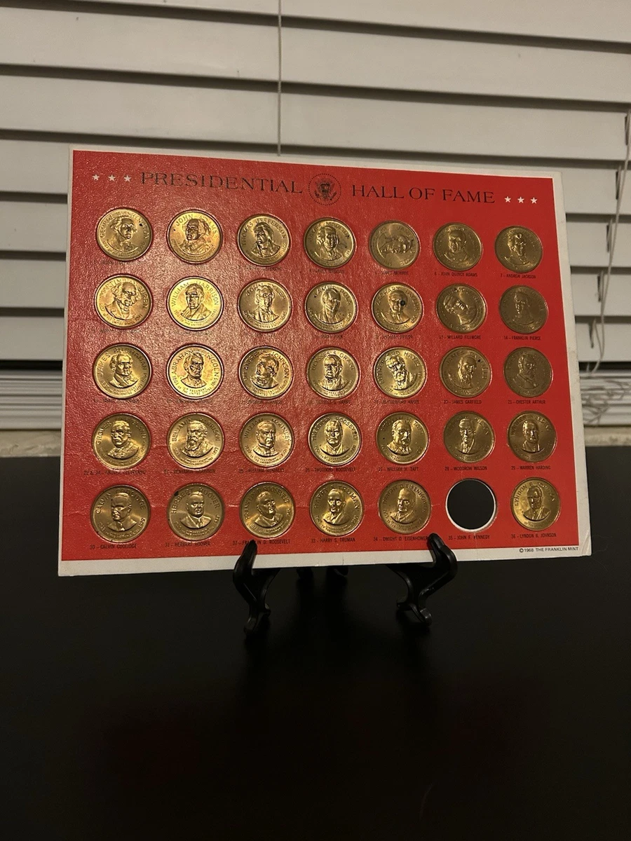 米国 4枚セット ケネディ フランクリン アイゼンハワー 25+ presidential hall of fame for sale | Updated Oct 2026