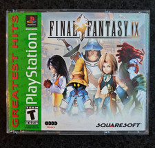 Final Fantasy IX (9) PS1 PlayStation Game, Complete 4-Disc NEAR MINT