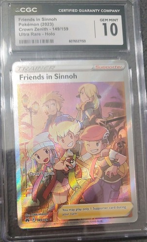 Friends in Sinnoh graded CGC 10 for sale on eBay