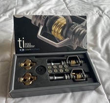 Ti Egg Beater Crankbrothers 4-sided Clipless Pedal Titanium 115g Each New In Box