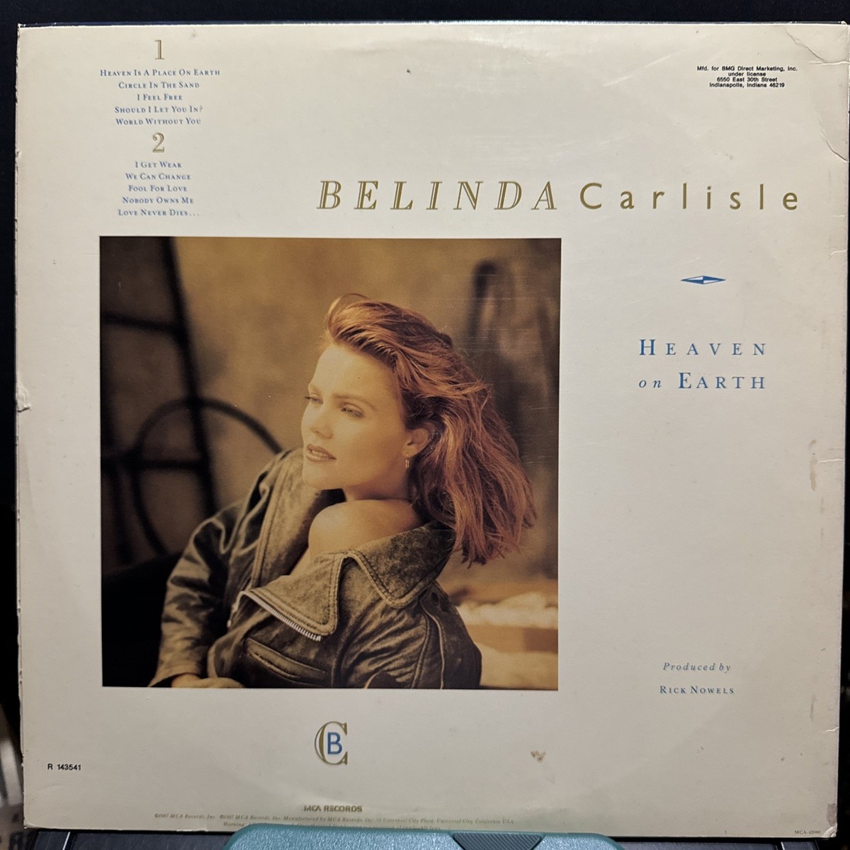 Belinda Carlisle / Heaven On Earth LP MCA | eBay