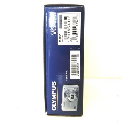 【未使用品】　OLYMPUS VG-120 シルバー　コンパクトデジタルカメラ OLYMPUS VG-120 Silver Compact Digital Camera Unused Excellent