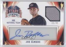 2015 Panini Stars and Stripes Materials Signatures 3/95 Joe DeMers #47 Auto 0o9