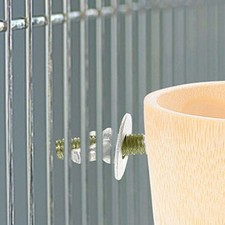 10 Pcs Bird Parrot Breeding Rat Accessories for Cage Perch Fixing