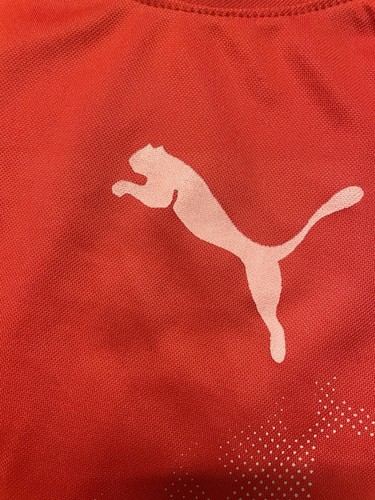 RARE Vintage Puma National Team Iran ZANDI 7 Football Soccer Jersey Red Men - Picture 3 of 13